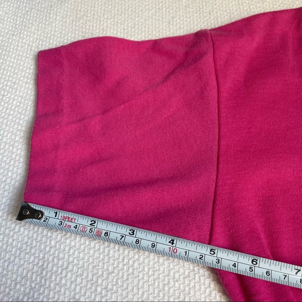 Vintage DIANE VON FURSTENBERG T Shirt cropped Top Ringer - Picture 7 of 7
